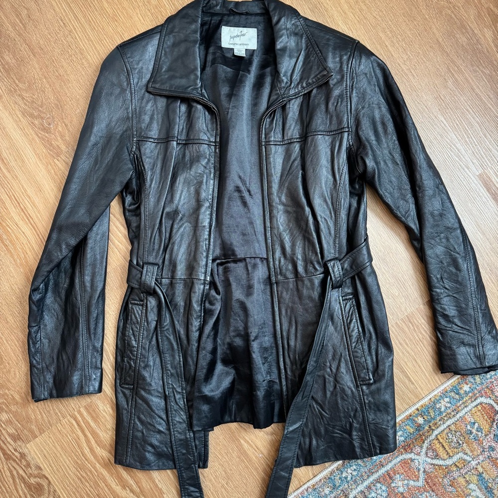 Leather jacket